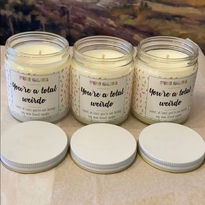 Fun Club You’re a Total Weirdo Bundle Candle